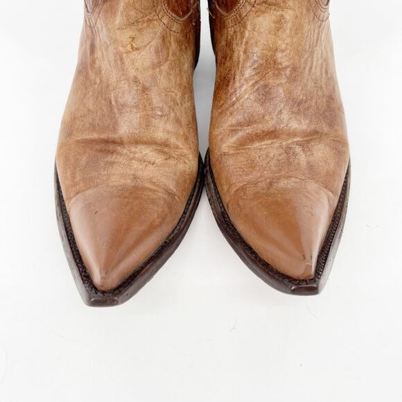 Old Gringo Women’s 8.5 Mayra Brass Brown Knee High Tall Western Cowgirl Boots - Picture 6 of 11